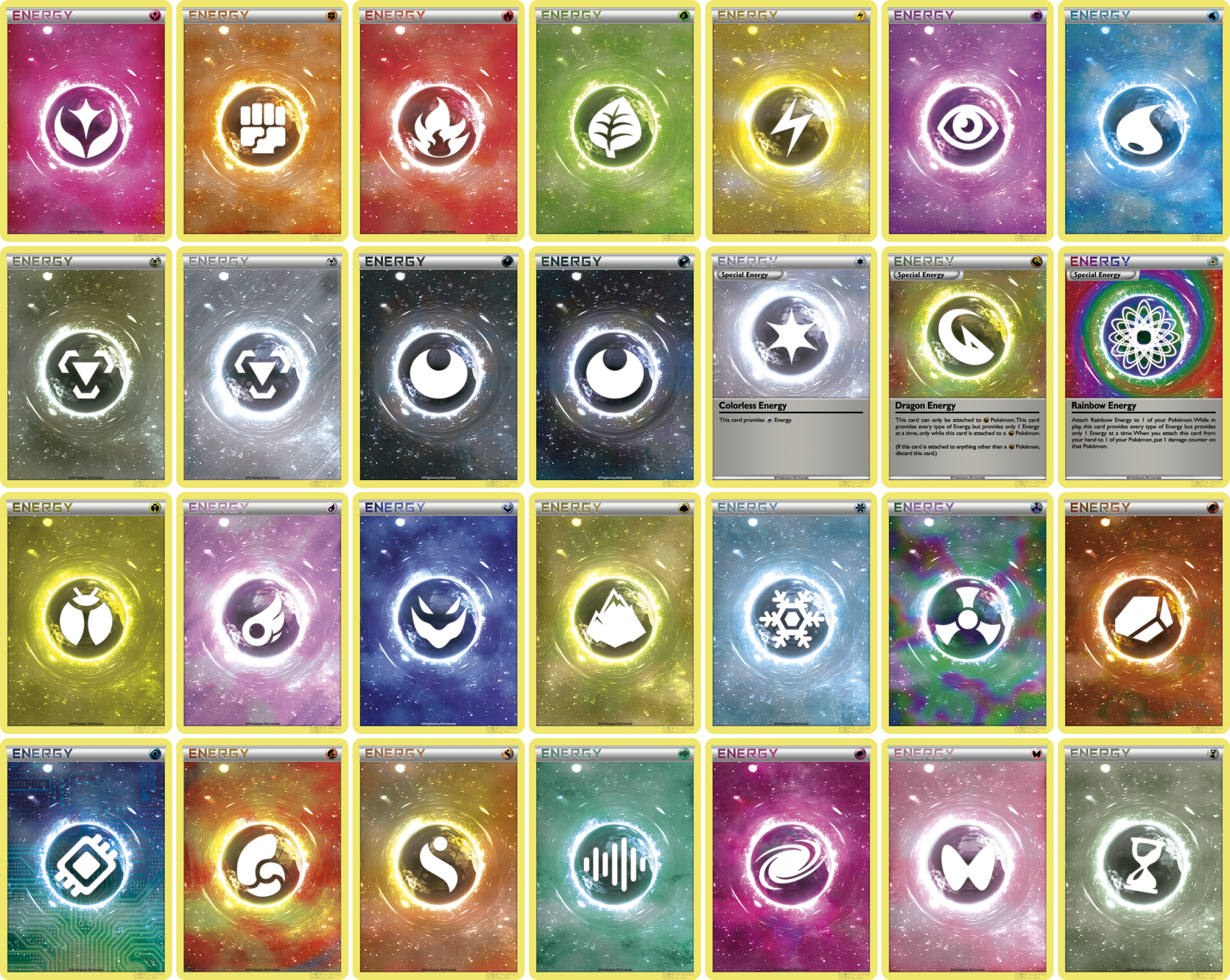 Pokémon TCG Energy Cards