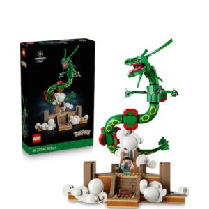 LEGO Pokémon Rayquaza Decor Building Set